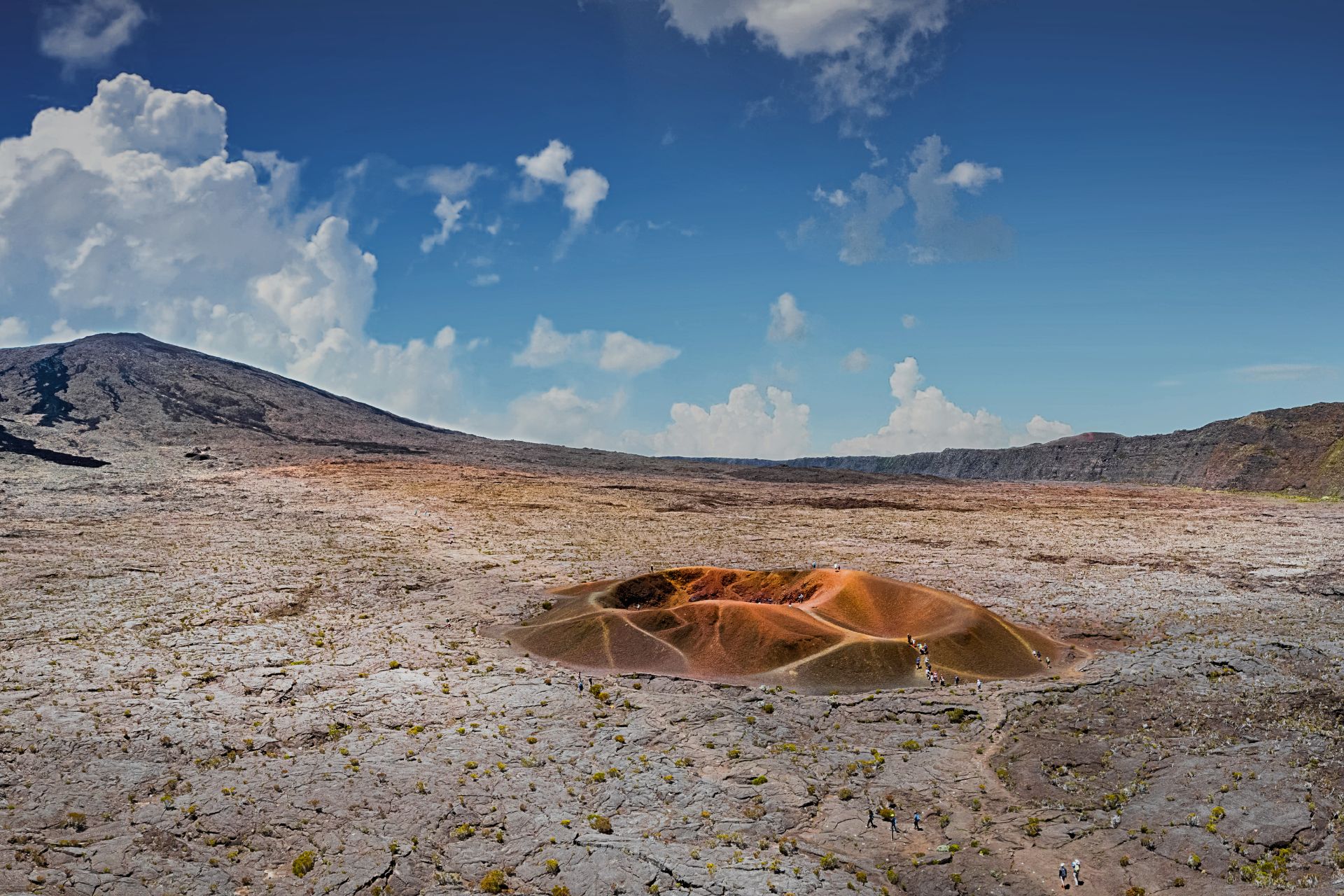 Volcan île de la Réunion